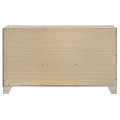 Trenton Rustic Cream 6-drawer Bedroom Dresser - Ornate Home