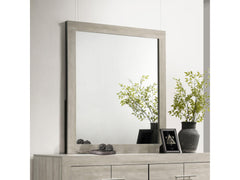 Trenton Rustic Cream Dresser Mirror - Ornate Home