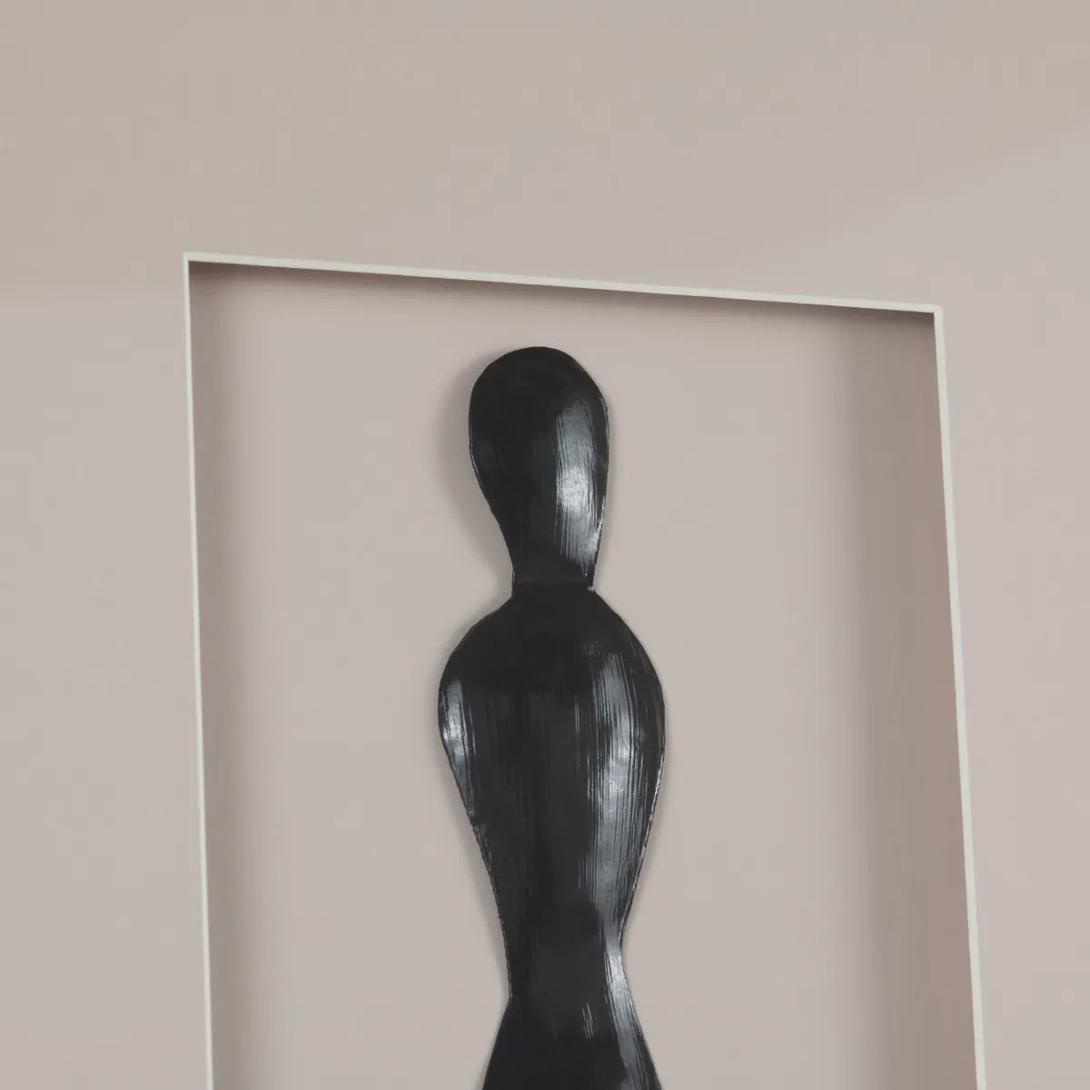 Tres Silhouettes Black Wall Art