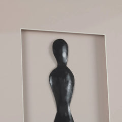 Tres Silhouettes Black Wall Art - Ornate Home