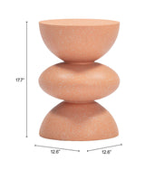 Tressa Terracotta Side Table