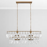 Tressia Brass Chandelier - Ornate Home