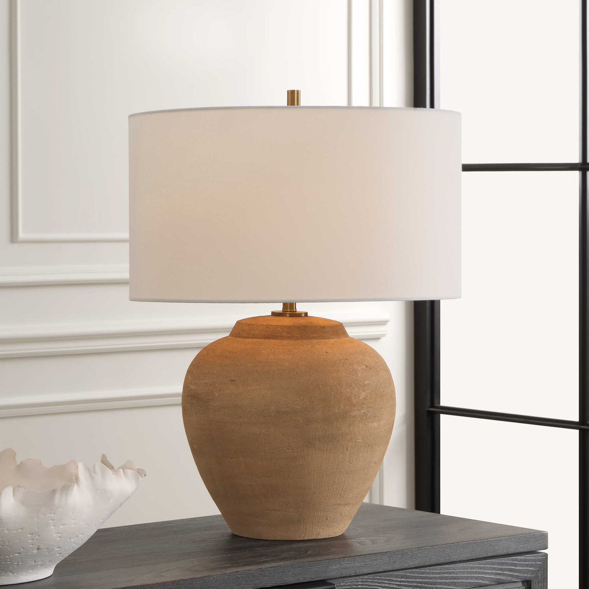 Treviso Terracotta Table Lamp - Ornate Home