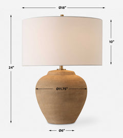 Treviso Terracotta Table Lamp - Ornate Home