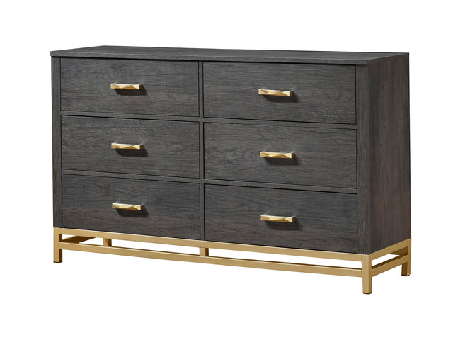 Trevor Brown/Gold Dresser - Ornate Home