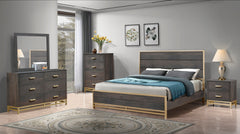 Trevor Brown/Gold Dresser - Ornate Home
