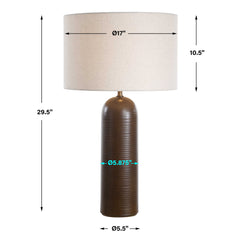 Trexler Brown Table Lamp - Ornate Home