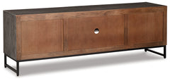 Treybrook Distressed Gray Accent Cabinet - Ornate Home