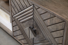 Treybrook Distressed Gray Accent Cabinet - Ornate Home