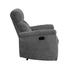Treyton Gray Motion Loveseat - Ornate Home