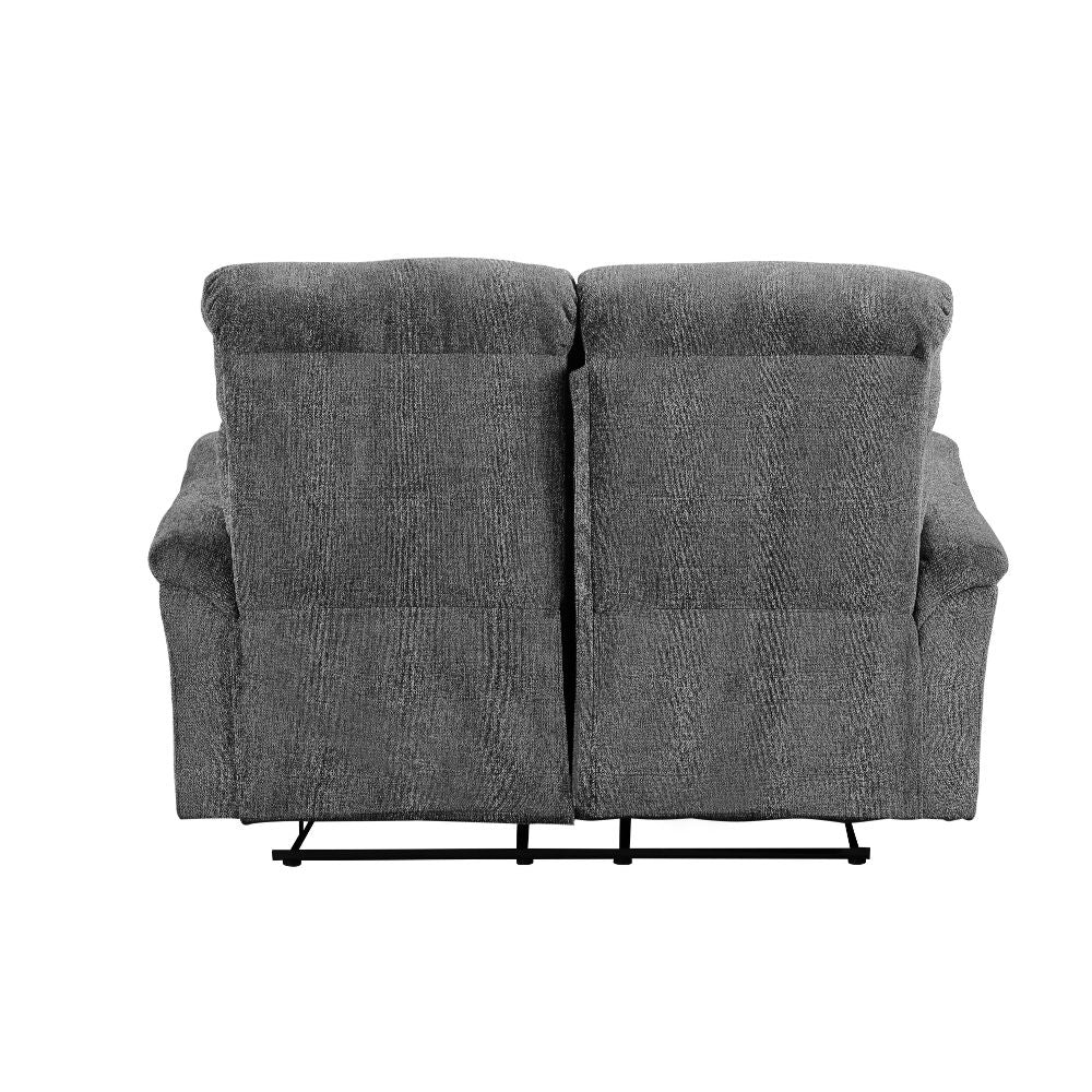 Treyton Gray Motion Loveseat - Ornate Home