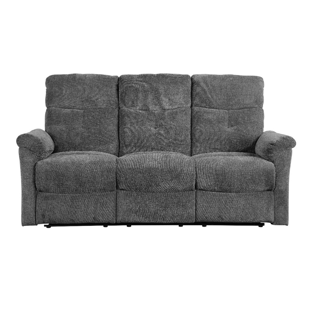 Treyton Gray Motion Sofa - Ornate Home