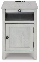 Treytown Antique White Chairside End Table (Online Special Price) - Ornate Home