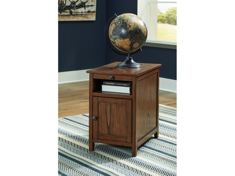 Treytown Brown Chairside End Table - Ornate Home