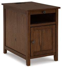 Treytown Brown Chairside End Table - Ornate Home