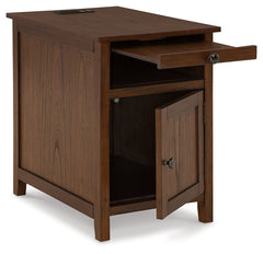 Treytown Brown Chairside End Table - Ornate Home