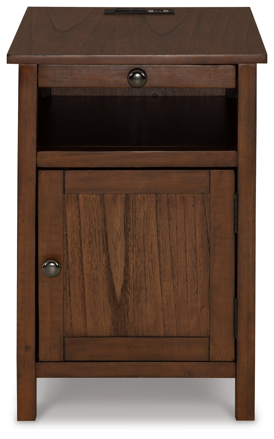 Treytown Brown Chairside End Table - Ornate Home