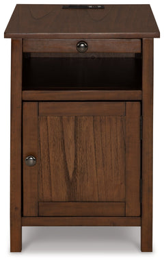 Treytown Brown Chairside End Table - Ornate Home