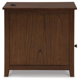 Treytown Brown Chairside End Table - Ornate Home