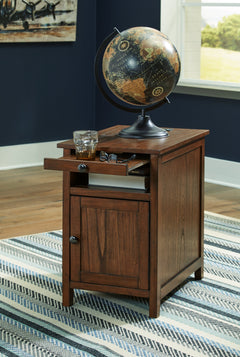 Treytown Brown Chairside End Table - Ornate Home