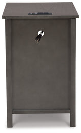 Treytown Gray Chairside End Table (Online Special Price) - Ornate Home