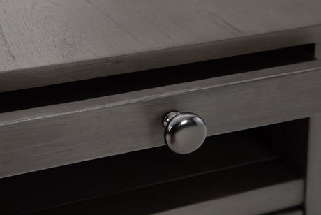 Treytown Gray Chairside End Table - Ornate Home