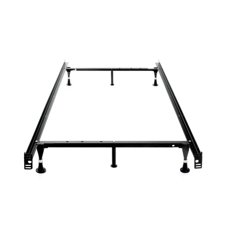 Tri-Support™ Black Queen/Full/Twin Adjustable Bed Frame - Ornate Home