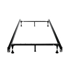 Tri-Support Black Queen/Full/Twin Adjustable Bed Frame - Ornate Home