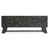 Trianon Engineered Contrast Ebony Entertainment Credenza - Ornate Home