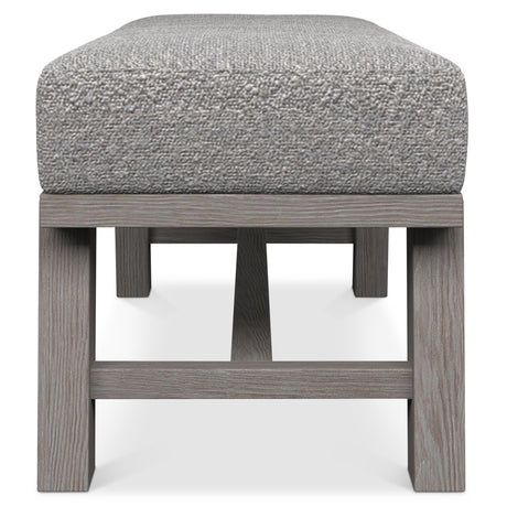 Trianon Gris/Grey Bench - Ornate Home