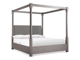 Trianon Gris/Grey Canopy King Bed - Ornate Home
