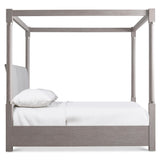 Trianon Gris/Grey Canopy King Bed - Ornate Home