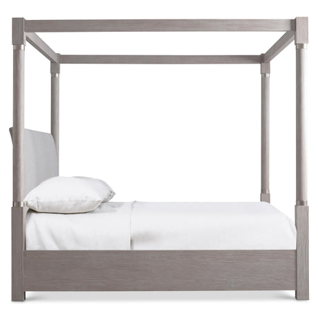 Trianon Gris/Grey Canopy King Bed - Ornate Home