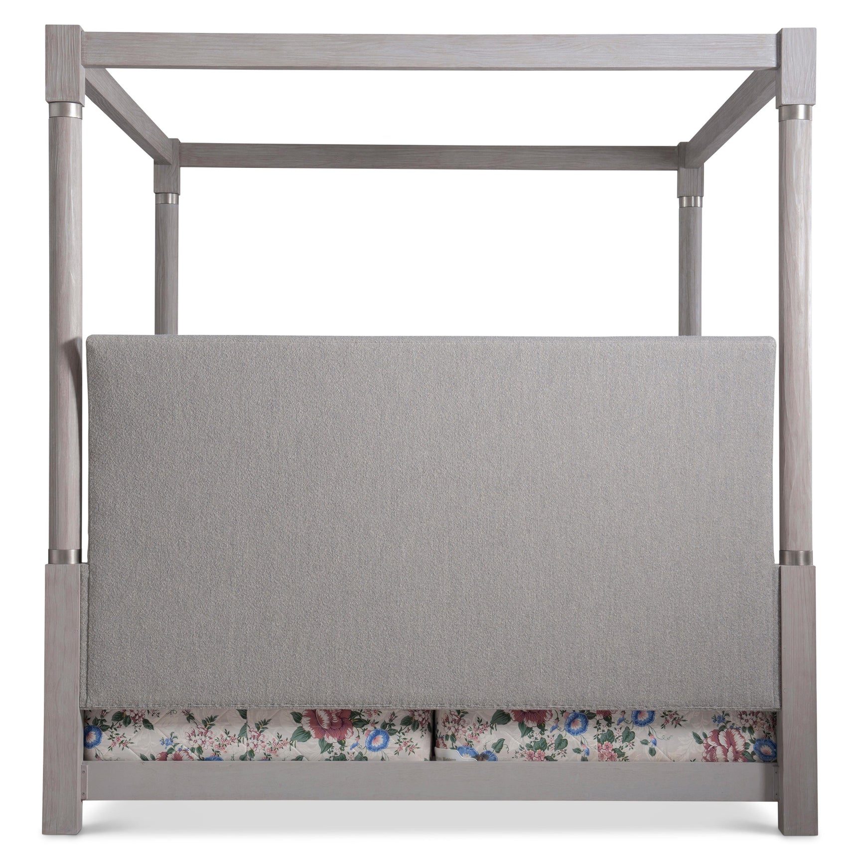 Trianon Gris/Grey Canopy King Bed - Ornate Home