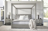 Trianon Gris/Grey Canopy King Bed - Ornate Home