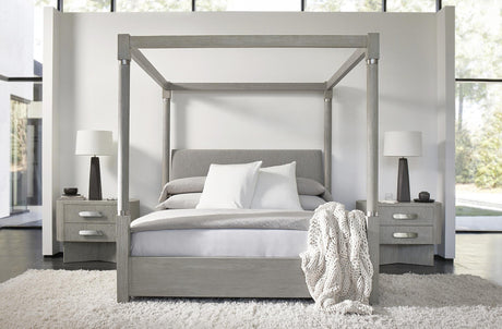 Trianon Gris/Grey Canopy King Bed - Ornate Home