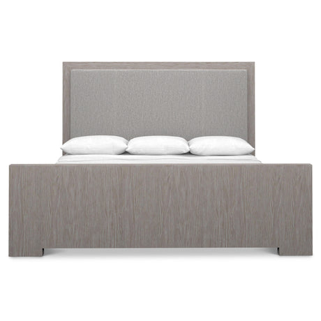 Trianon Gris/Grey Panel King Bed - Ornate Home
