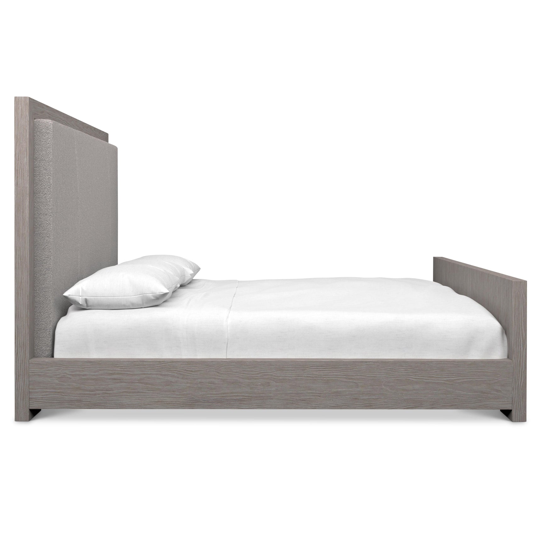 Trianon Gris/Grey Panel King Bed - Ornate Home