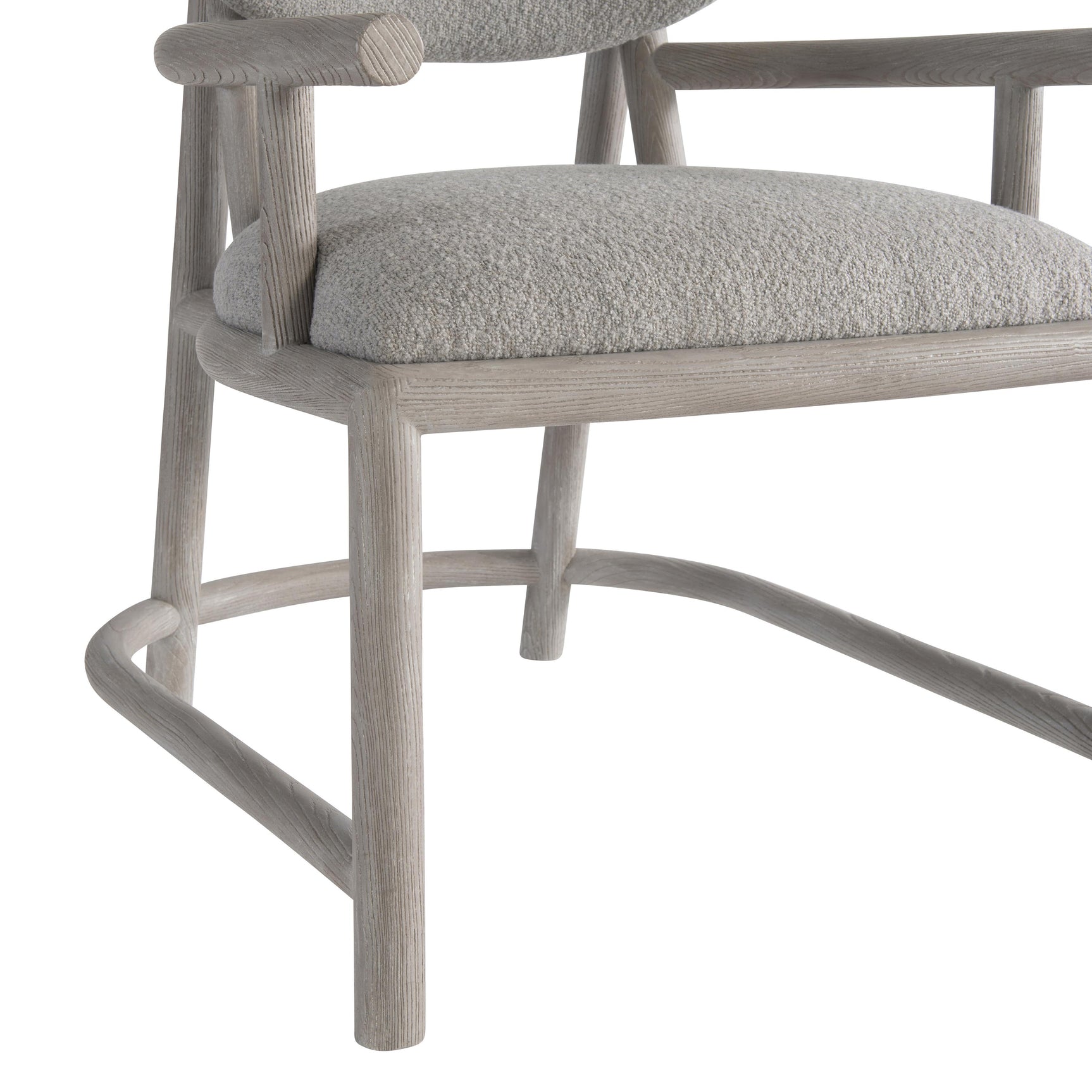 Trianon Gris/Soft Grey Arm Chair - Ornate Home