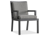 Trianon L'Ombre/Light Charcoal Arm Chair - Ornate Home