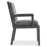 Trianon L'Ombre/Light Charcoal Arm Chair - Ornate Home