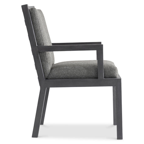 Trianon L'Ombre/Light Charcoal Arm Chair - Ornate Home
