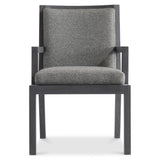 Trianon L'Ombre/Light Charcoal Arm Chair - Ornate Home