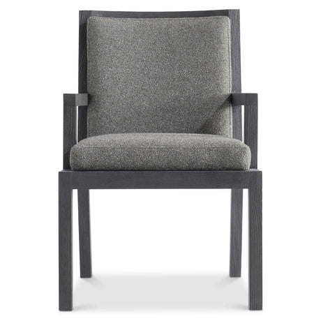 Trianon L'Ombre/Light Charcoal Arm Chair - Ornate Home