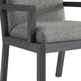 Trianon L'Ombre/Light Charcoal Arm Chair - Ornate Home