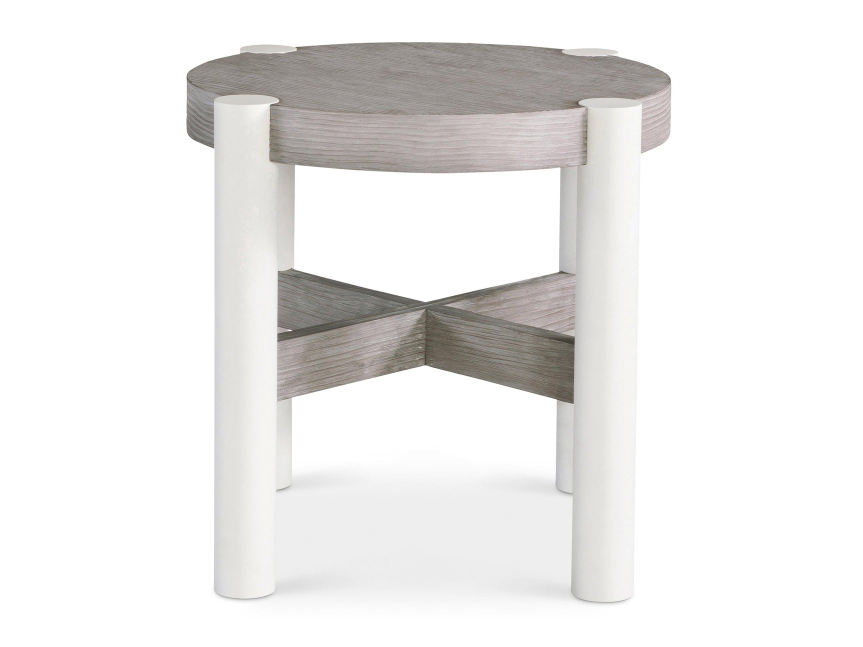 Trianon Quarry/Gris Side Table - Ornate Home