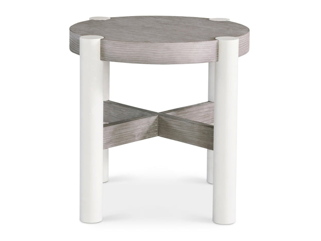Trianon Quarry/Gris Side Table - Ornate Home