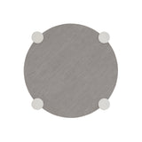 Trianon Quarry/Gris Side Table - Ornate Home