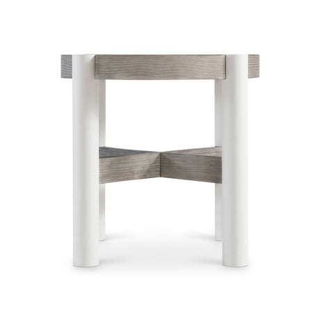 Trianon Quarry/Gris Side Table - Ornate Home