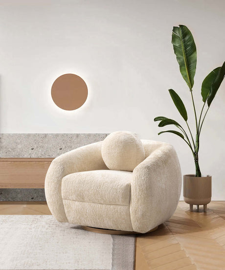 Tribeca Accent Chair in Cream - Ornate Home